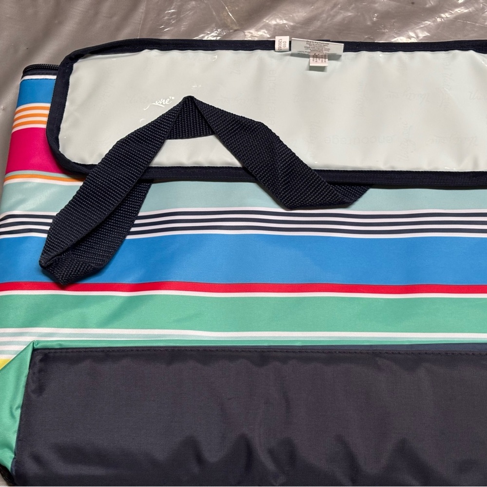 Thirty-One Striped Tote Bag - Multicolor